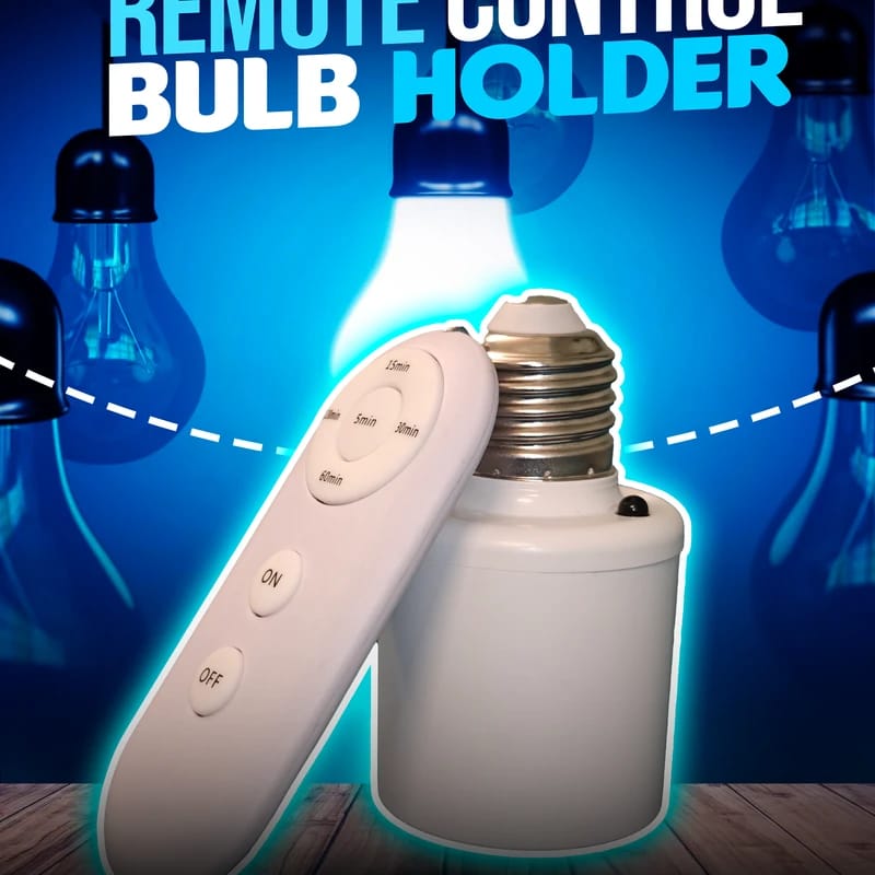 Remote Control Bulb Holder