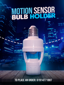 Motion Sensor Bulb Holder